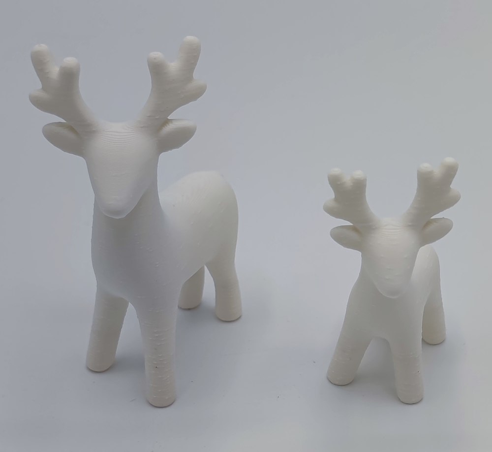 Duo de rennes décoratifs