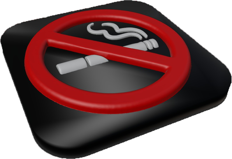 No Smoking — Grand modèle